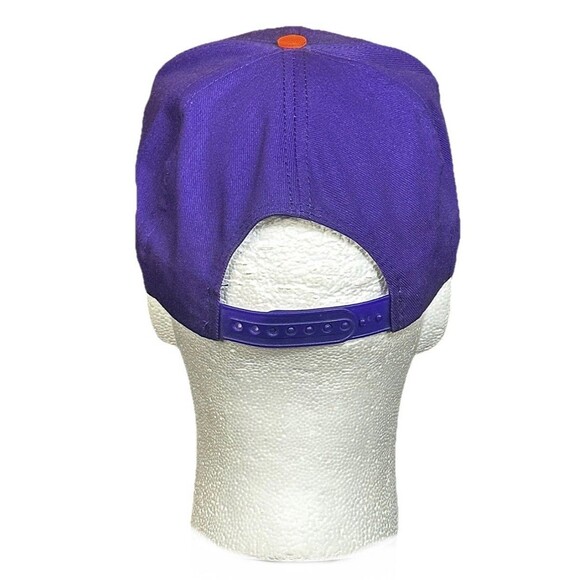 Vintage 90’s Phoenix Suns Split Bar Two-Tone Snapback Hat - Picture 2 of 3